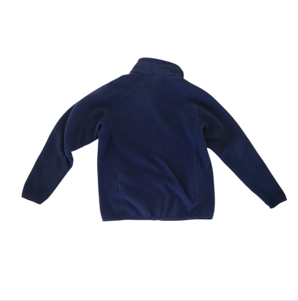 Patagonia Navy Better Sweater Fleece Jacket Boy's Size Large (12)